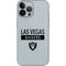 NFL Las Vegas Raiders Silver Performance Series iPhone 15 Pro Max Skin