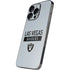 NFL Las Vegas Raiders Silver Performance Series iPhone 15 Pro Max Skin