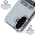 NFL Las Vegas Raiders Silver Performance Series iPhone 16 MagSafe Case