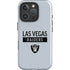 NFL Las Vegas Raiders Silver Performance Series iPhone 16 Pro Magsafe Impact Case