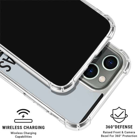 NFL Las Vegas Raiders Silver Performance Series iPhone 16 Pro Max Clear Case