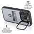 NFL Las Vegas Raiders Silver Performance Series iPhone 16 Pro Max Kickstand Case