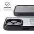 NFL Las Vegas Raiders Silver Performance Series iPhone 16 Pro Max Kickstand Case