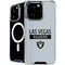 NFL Las Vegas Raiders Silver Performance Series iPhone 16 Pro Max MagSafe Case