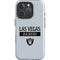 NFL Las Vegas Raiders Silver Performance Series iPhone 16 Pro Max Magsafe Impact Case