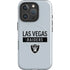 NFL Las Vegas Raiders Silver Performance Series iPhone 16 Pro Max Magsafe Impact Case