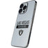 NFL Las Vegas Raiders Silver Performance Series iPhone 16 Pro Skin