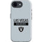 NFL Las Vegas Raiders Silver Performance Series iPhone 16e Impact Case