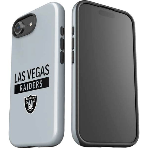 NFL Las Vegas Raiders Silver Performance Series iPhone 16e Impact Case