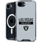 NFL Las Vegas Raiders Silver Performance Series iPhone 16e MagSafe Case