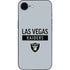 NFL Las Vegas Raiders Silver Performance Series iPhone 16e Skin
