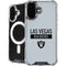 NFL Las Vegas Raiders Silver Performance Series iPhone 17 MagSafe Case