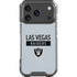 NFL Las Vegas Raiders Silver Performance Series iPhone 18 Pro Clear Case