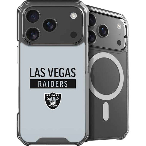 NFL Las Vegas Raiders Silver Performance Series iPhone 18 Pro MagSafe Case