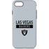 NFL Las Vegas Raiders Silver Performance Series iPhone Cases