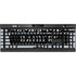 NFL Las Vegas Raiders Silver Performance Series K95 RGB PLATINUM Mechanical Gaming Keyboard Skin