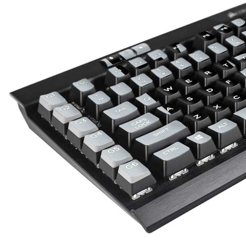 NFL Las Vegas Raiders Silver Performance Series K95 RGB PLATINUM Mechanical Gaming Keyboard Skin