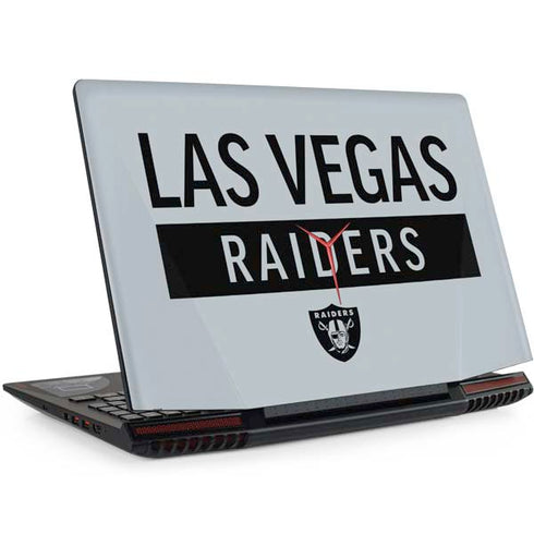 NFL Las Vegas Raiders Silver Performance Series Legion Y720 Skin