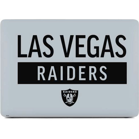 NFL Las Vegas Raiders Silver Performance Series Apple MacBook Air Skin