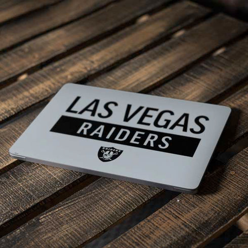 NFL Las Vegas Raiders Silver Performance Series Apple MacBook Air Skin