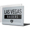 NFL Las Vegas Raiders Silver Performance Series MacBook Pro 14in (2021-24) Case plus Skin