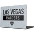 NFL Las Vegas Raiders Silver Performance Series Apple MacBook Pro 14-inch Skin