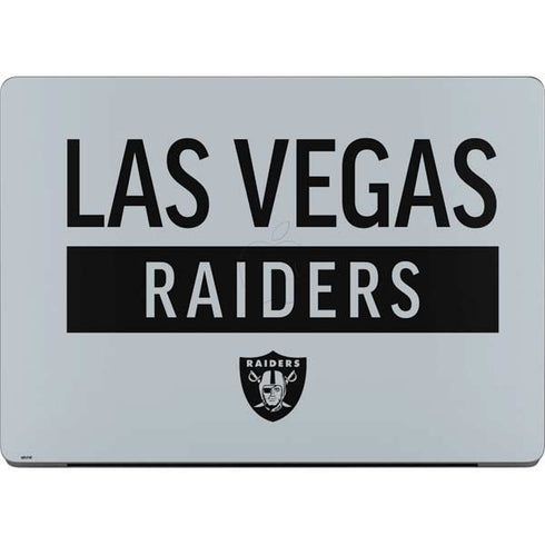NFL Las Vegas Raiders Silver Performance Series Apple MacBook Pro 14-inch Skin