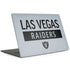 NFL Las Vegas Raiders Silver Performance Series MacBook Skins