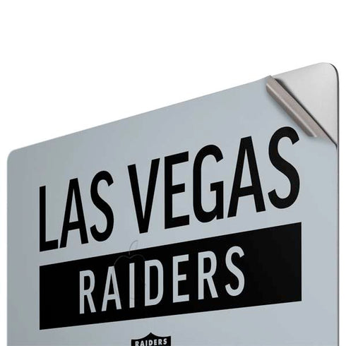 NFL Las Vegas Raiders Silver Performance Series Apple MacBook Pro 16-inch Skin