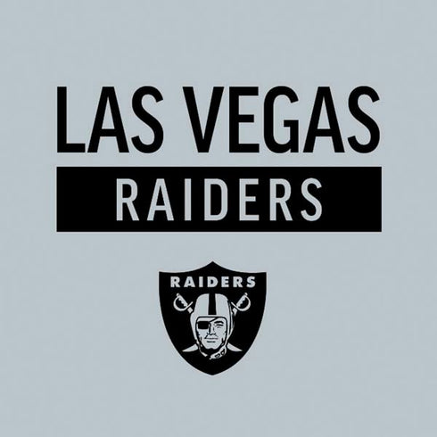 NFL Las Vegas Raiders Silver Performance Series Moto E5 Play Skin