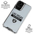 NFL Las Vegas Raiders Silver Performance Series Moto G Power 5G (2024) Clear Case