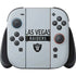NFL Las Vegas Raiders Silver Performance Series Nintendo Switch 2 (2025) Joy-Con Controller Skin