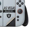 NFL Las Vegas Raiders Silver Performance Series Nintendo Switch 2 (2025) Joy-Con Controller Skin