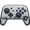 NFL Las Vegas Raiders Silver Performance Series Nintendo Switch 2 (2025) Pro Controller Skin