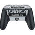 NFL Las Vegas Raiders Silver Performance Series Nintendo Switch 2 (2025) Pro Controller Skin