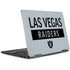 NFL Las Vegas Raiders Silver Performance Series Notebook 9 Pro 13in (2017) Skin