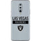 NFL Las Vegas Raiders Silver Performance Series OnePlus 7 Pro Skin