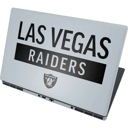 NFL Las Vegas Raiders Silver Performance Series Dell Precision Skin