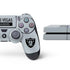 NFL Las Vegas Raiders Silver Performance Series PS4 Console and Controller Bundle Skin