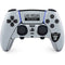 NFL Las Vegas Raiders Silver Performance Series PS5 DualSense Edge Pro Controller Skin