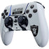 NFL Las Vegas Raiders Silver Performance Series PS5 DualSense Edge Pro Controller Skin