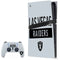 NFL Las Vegas Raiders Silver Performance Series PS5 Pro Bundle Skin
