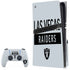 NFL Las Vegas Raiders Silver Performance Series PlayStation PS5 Skins