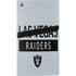 NFL Las Vegas Raiders Silver Performance Series PS5 Pro Disk Console Skin