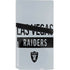 NFL Las Vegas Raiders Silver Performance Series PS5 Pro Disk Console Skin