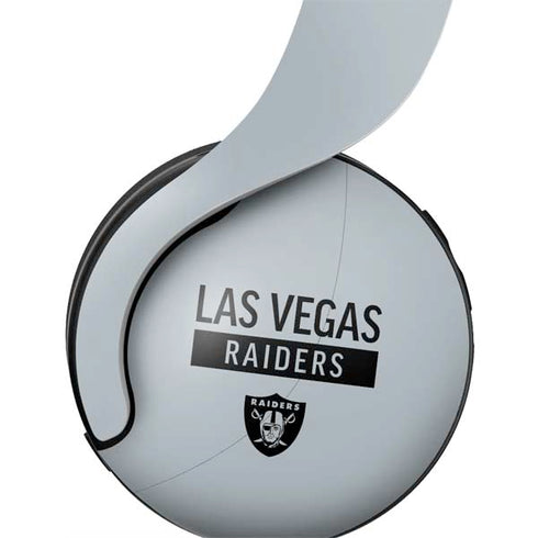 NFL Las Vegas Raiders Silver Performance Series PULSE 3D Wireless Headset for PS5 Skin