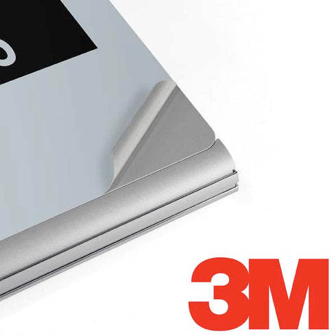 NFL Las Vegas Raiders Silver Performance Series Surface Book 2 15in Skin