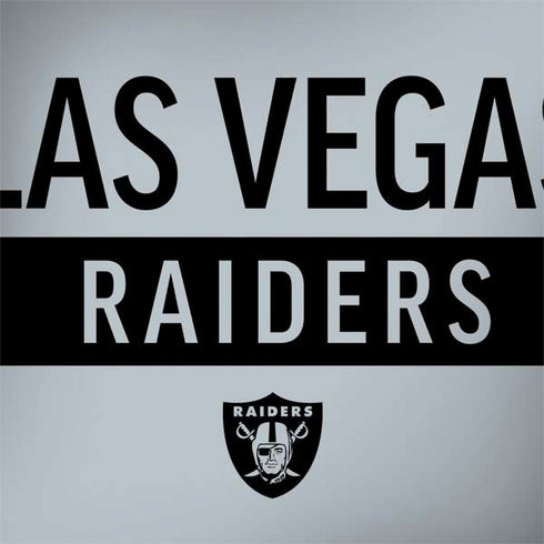 NFL Las Vegas Raiders Silver Performance Series Surface Book 2 15in Skin