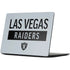 NFL Las Vegas Raiders Silver Performance Series Surface Laptop 7 13.8in Skin
