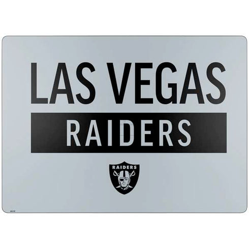 NFL Las Vegas Raiders Silver Performance Series Surface Laptop 7 13.8in Skin
